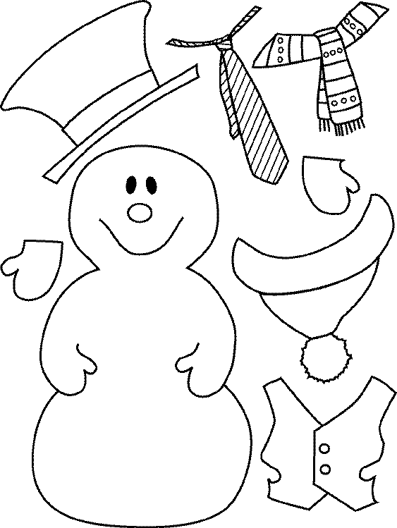aankleedpop sneeuwman met kleren