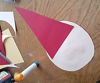 lassen Voordracht koud Knutselcategorie: Sinterklaas: Sinterklaas hoofd maken van papier