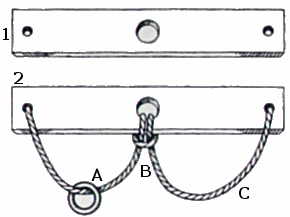 bezig Pionier slang Knutselen: Puzzel met touw en ring uit categorie: Spellen